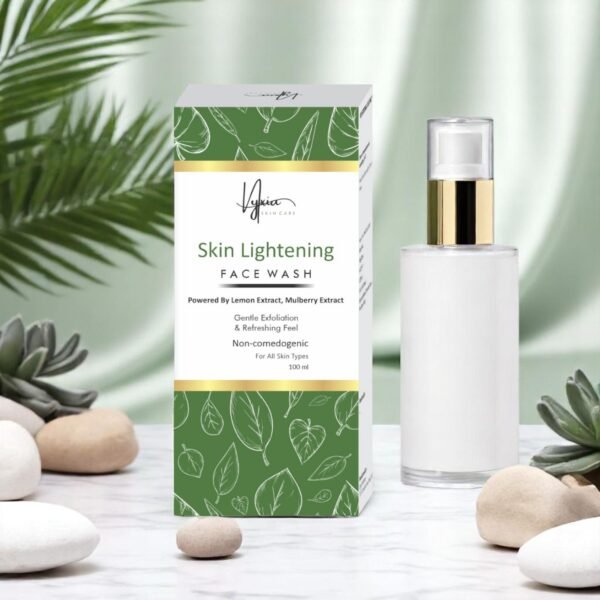 nyxia skin lightening face wash