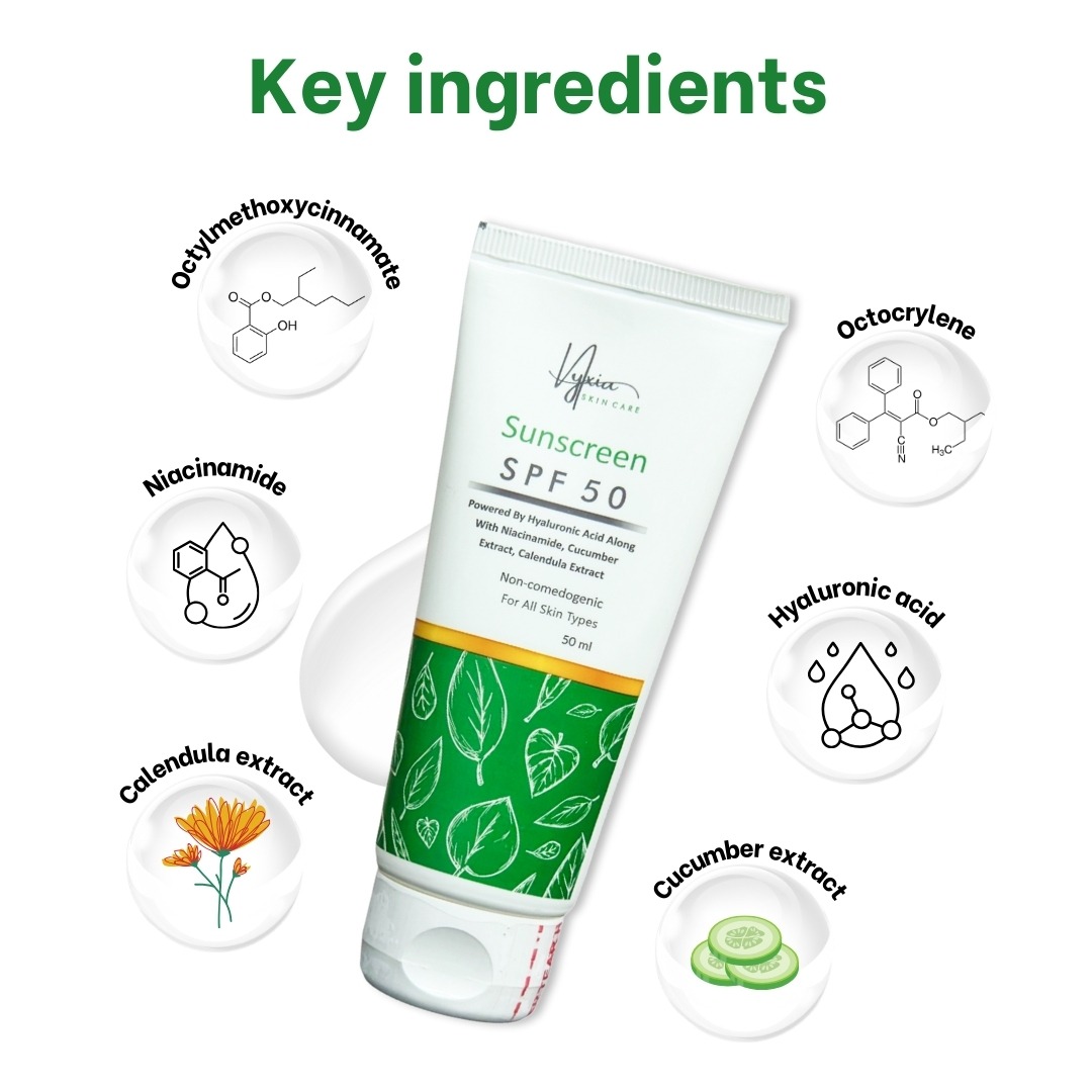 Key ingredients in best acne pimple face wash for clearer skin by Nyxia