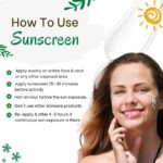How to use SPF 50 sunscreen daily - skincare routine tips by Nyxia
