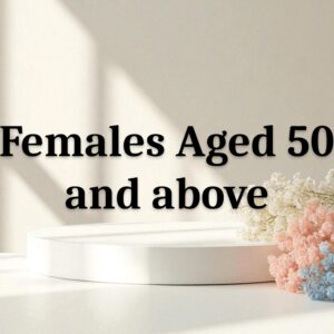 best skin care for females aged 50 and above