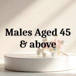 Males  Aged 45 & above