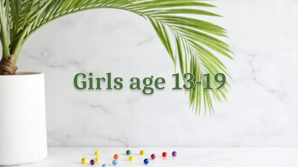 Girls age 13 -19 Skin Care